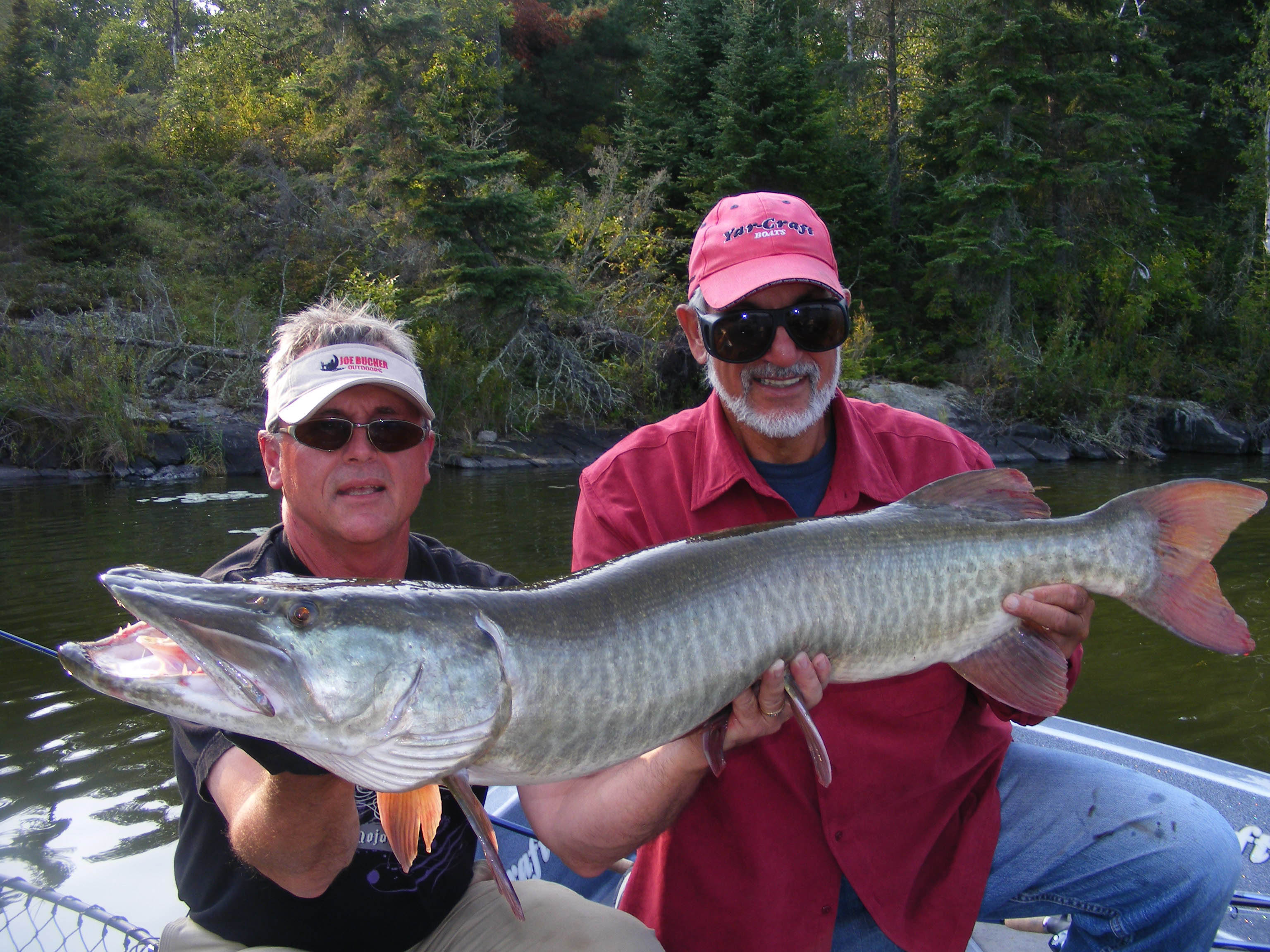 Joe Bucher & Spence Petros w musky