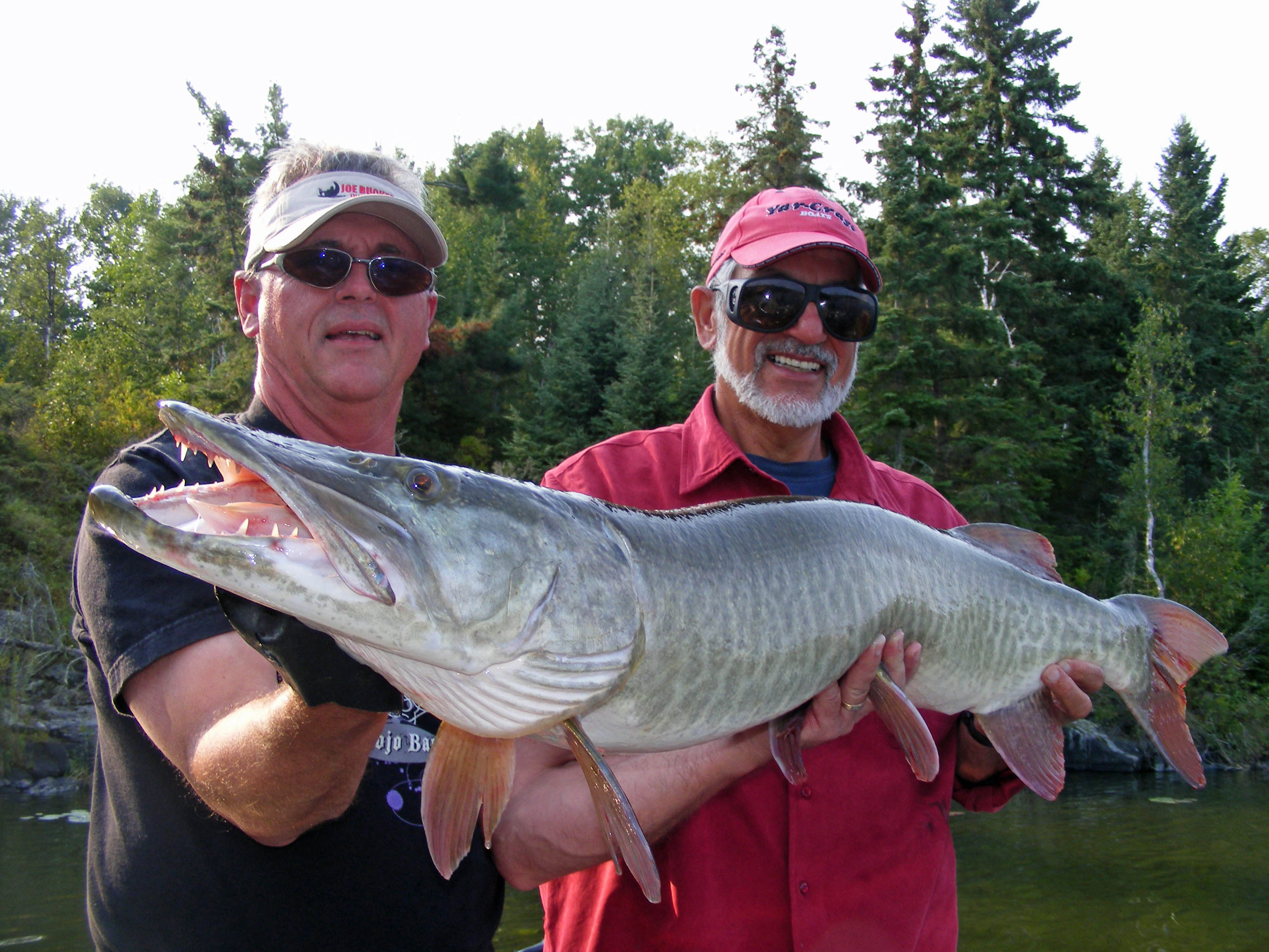 Joe Bucher & Spence Petros w musky