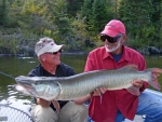 Joe Bucher & Spence Petros w musky